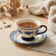 Tea Cup and Saucer Set - 6 Pcs